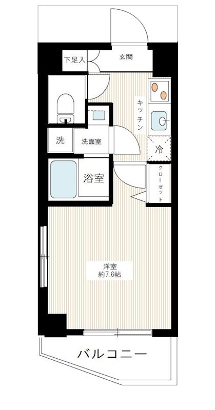 ＭＡＸＩＶ武蔵新城 0201号室 間取り