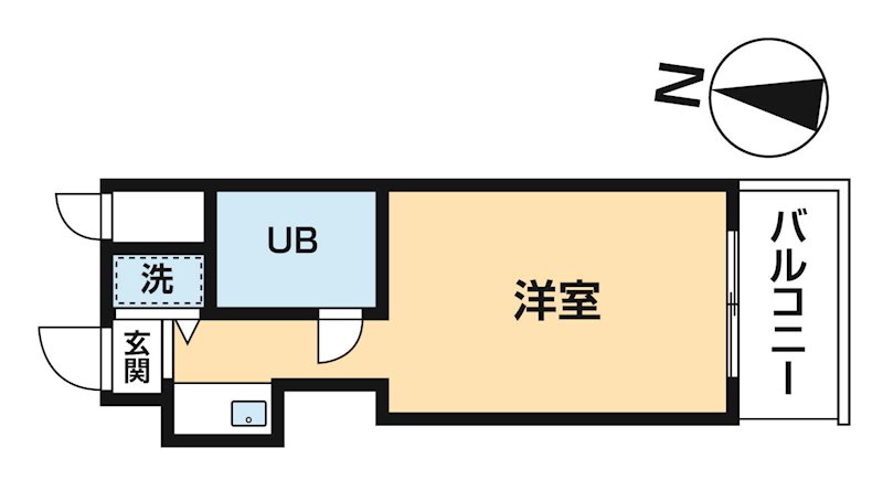 ＴＯＰ・恵比寿 0301号室 間取り