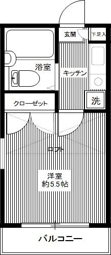プレザンメゾン町田 0201号室 間取り