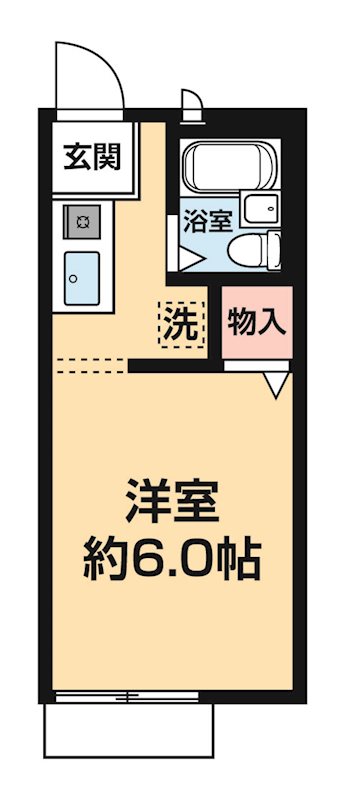 羽沢ヒルズ 0205号室 間取り