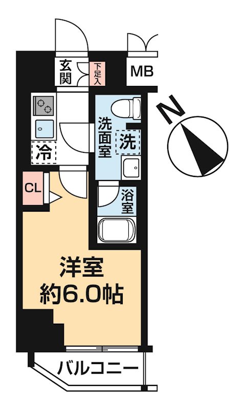 LUMEED横濱末吉町 間取り