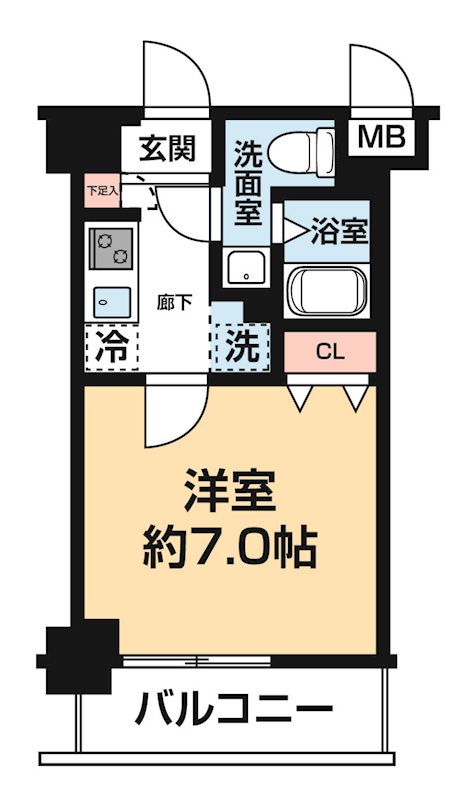 GENOVIA西川口Ⅱ 間取り