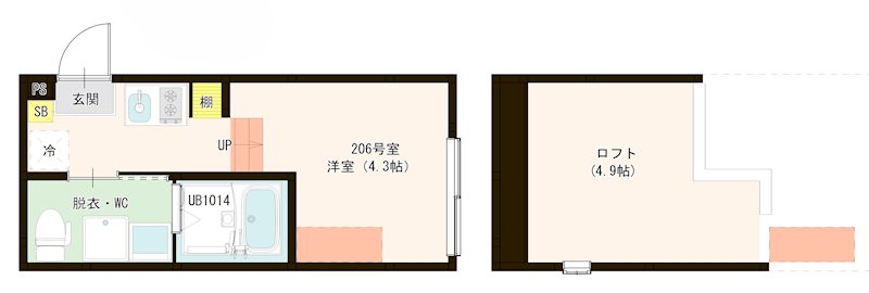 ハーモニーテラス西新井EAST 間取り
