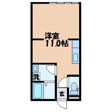 クレシタ赤迫 間取り