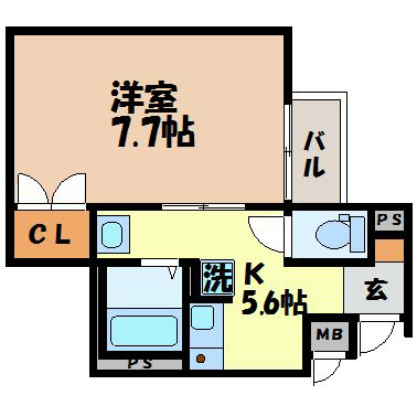 BRAVAS-Ｉ 間取り