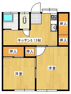 本田アパート 間取り