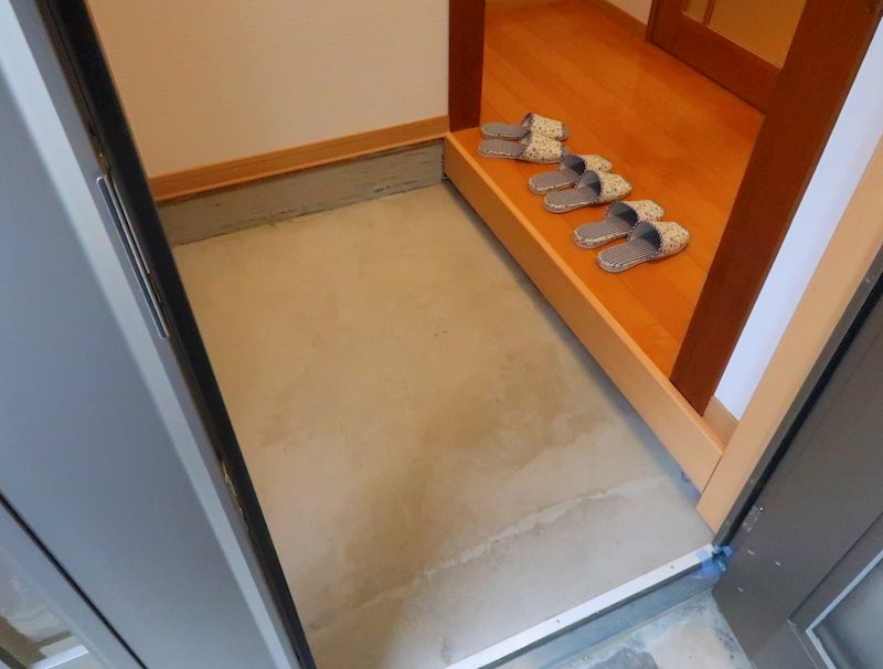ショコラ城山台 玄関