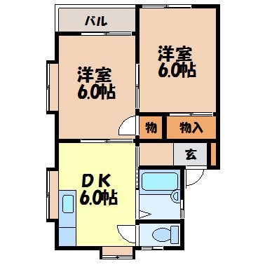 コーポM＆K 間取り
