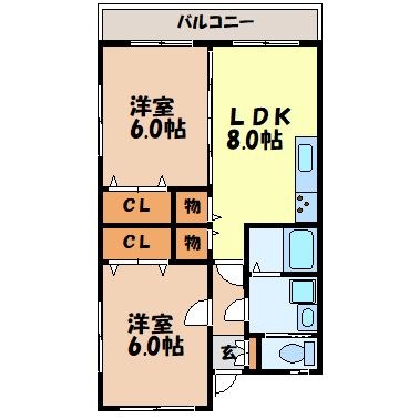 エクレシア花園 間取り
