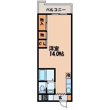 トーカンマンション五島町Ⅰ 間取り
