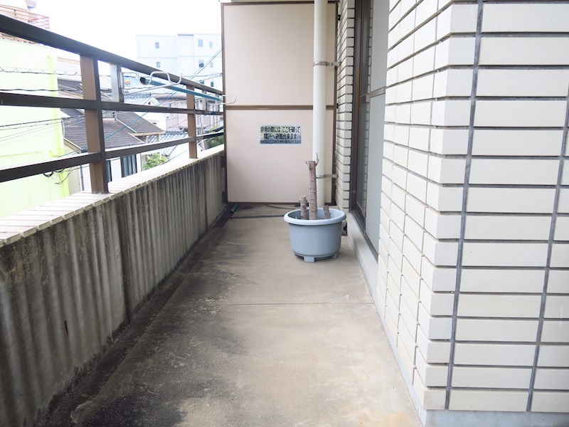 鳴滝ビル ベランダ