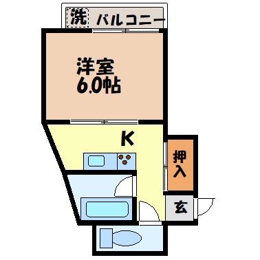 サンコーポフェニックス 間取り