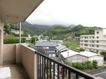柳原マンション　Ⅰ ベランダ