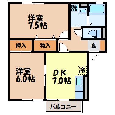 プレミール21 間取り