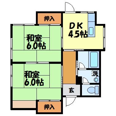 ハイツ辻 間取り