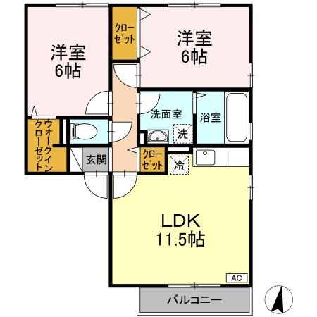 パルテールＹ（東町） 間取り