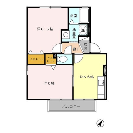 ソレイユ（田中町） 間取り