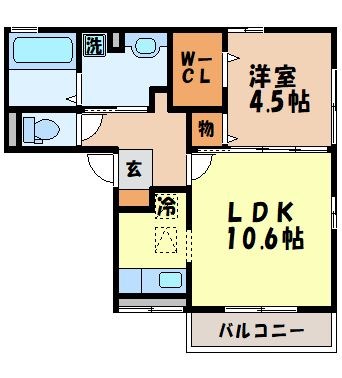ヴェルジェ矢上 間取り
