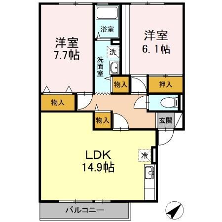 ステーション21 間取り