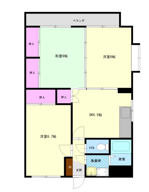 エトワール土手 間取り