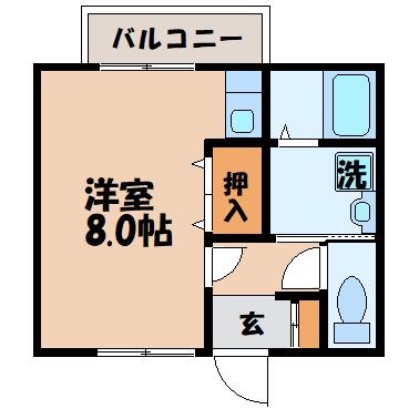 セジュール金堀 間取り