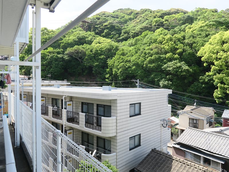ハイツ辻 ベランダ