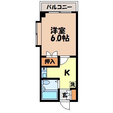 光コーポ 間取り