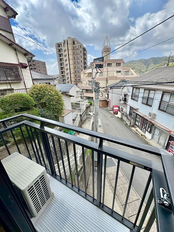 ボン赤迫 ベランダ