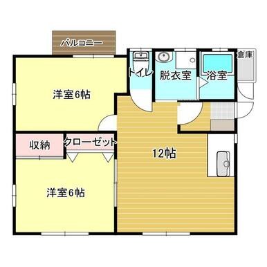 イーストヒルズ2 間取り