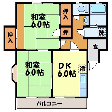 ハイツ順 間取り