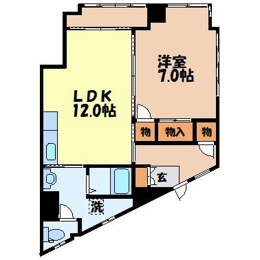 花宮（住吉町） 間取り