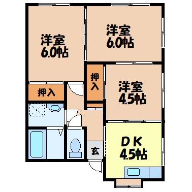 吉田アパート 間取り
