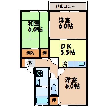 セジュールヨシムラ 間取り