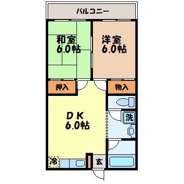 椿谷ビル（稲佐町） 間取り
