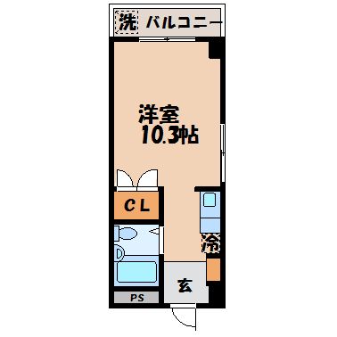 ウィスタリアマンションⅡ 間取り