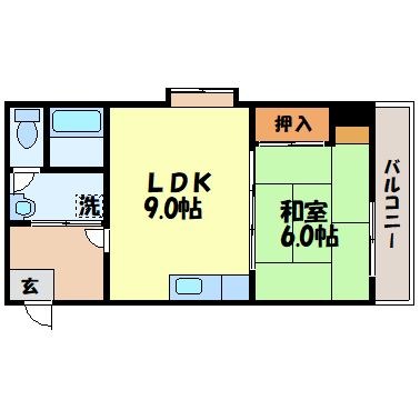 ボア・サーチ大園 間取り