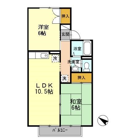 セジュールキムラ 間取り