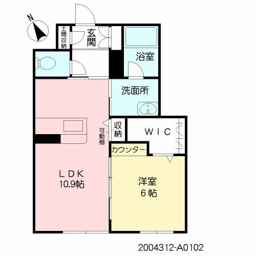 ALSTROMERIA 間取り