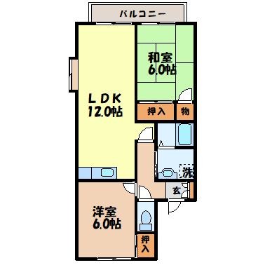 プリマスうえの 間取り