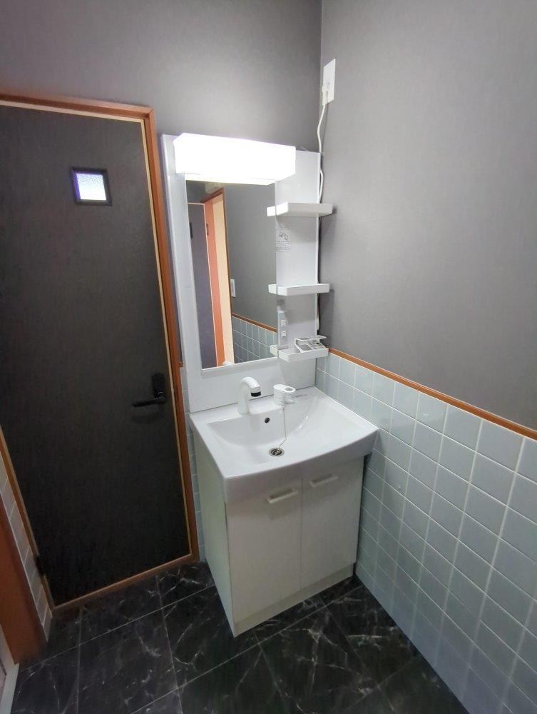 長与町戸建 洗面所
