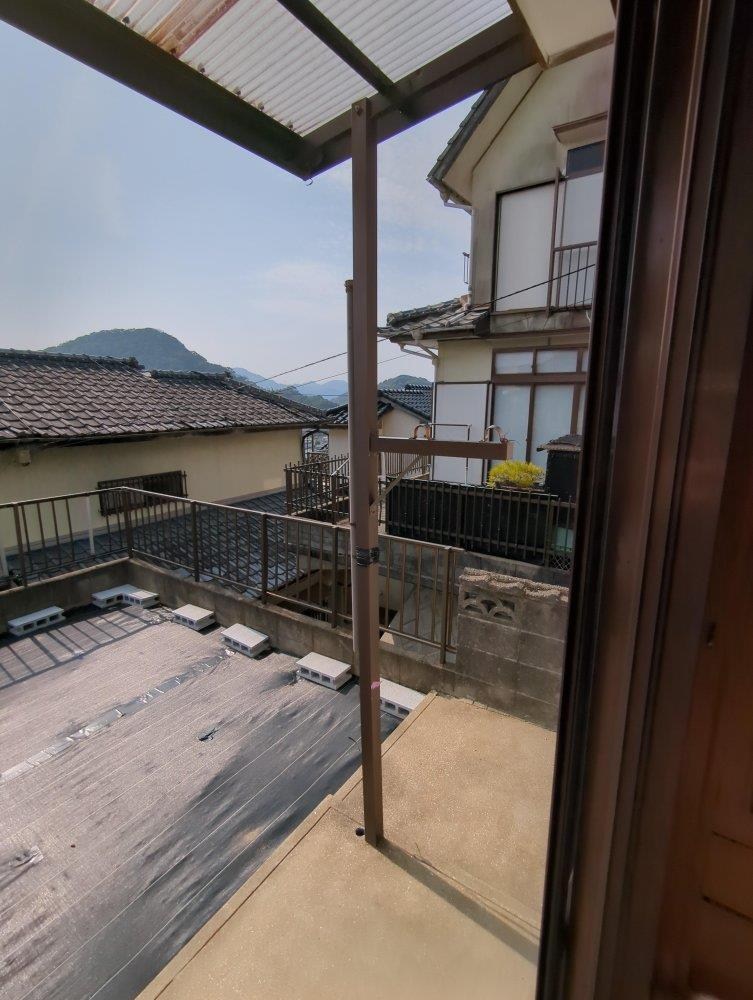 長与町戸建 ベランダ