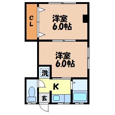 U-BOX岩川 間取り