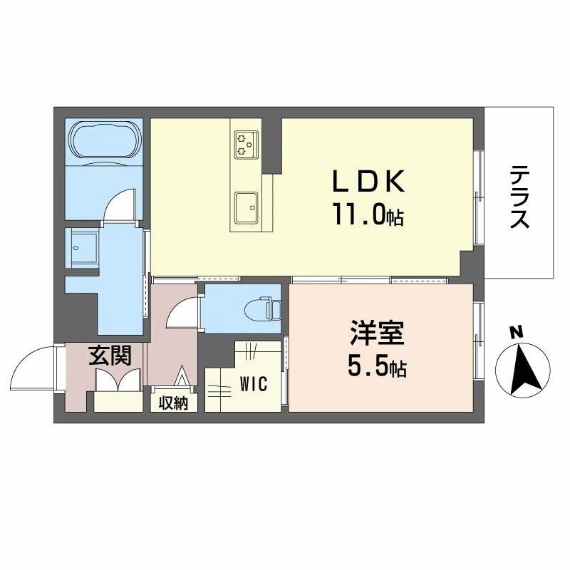 シャーメゾン上野 間取り