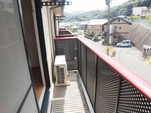 エスポワール吉田A棟 ベランダ