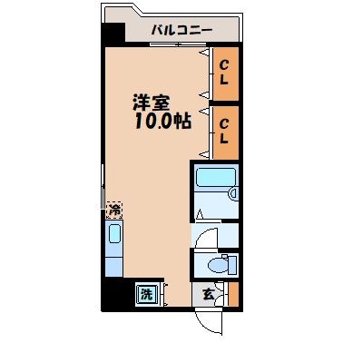 キャスティール五島町 間取り
