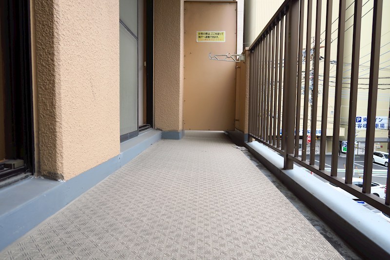 キャスティール五島町 ベランダ
