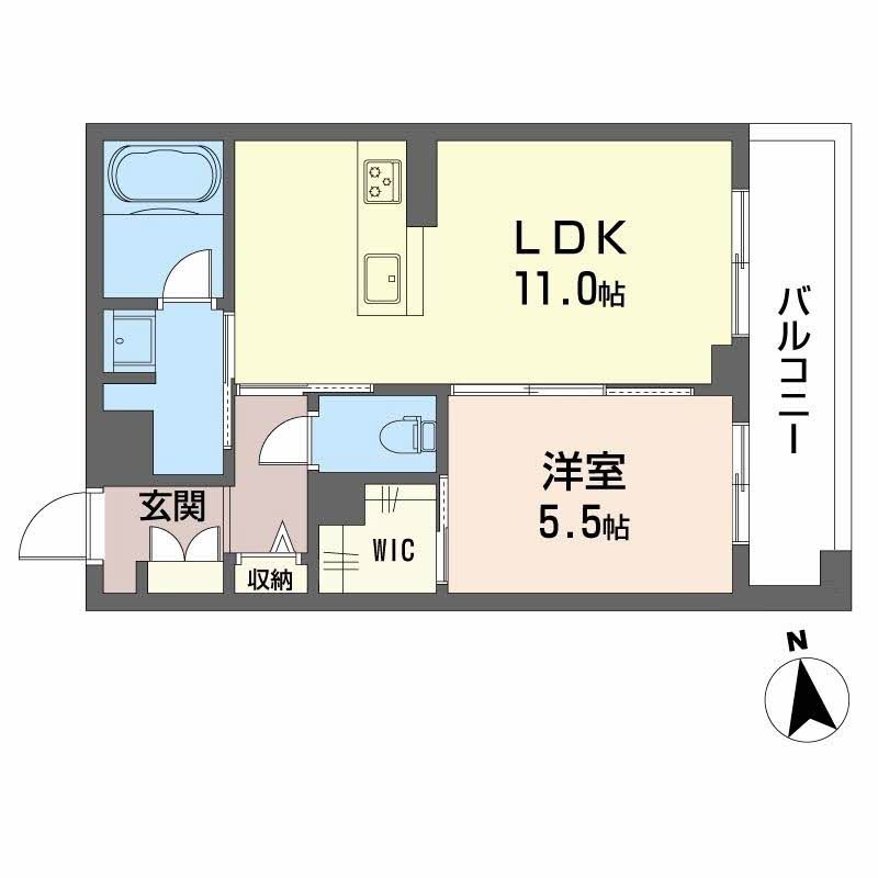 シャーメゾン上野 間取り