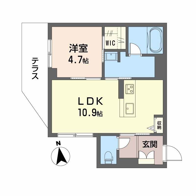 シャーメゾン上野 間取り