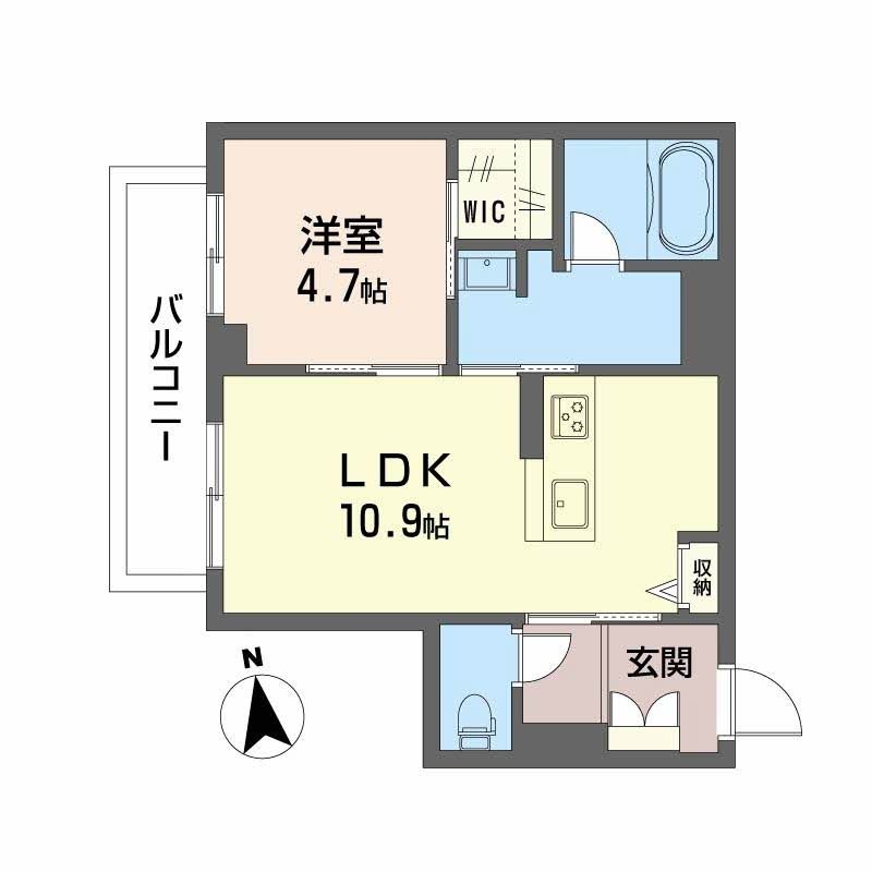シャーメゾン上野 間取り