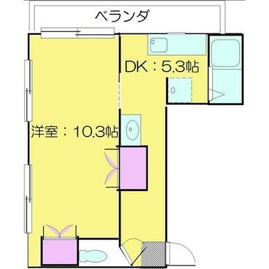 柴田ビル（大浦町） 間取り
